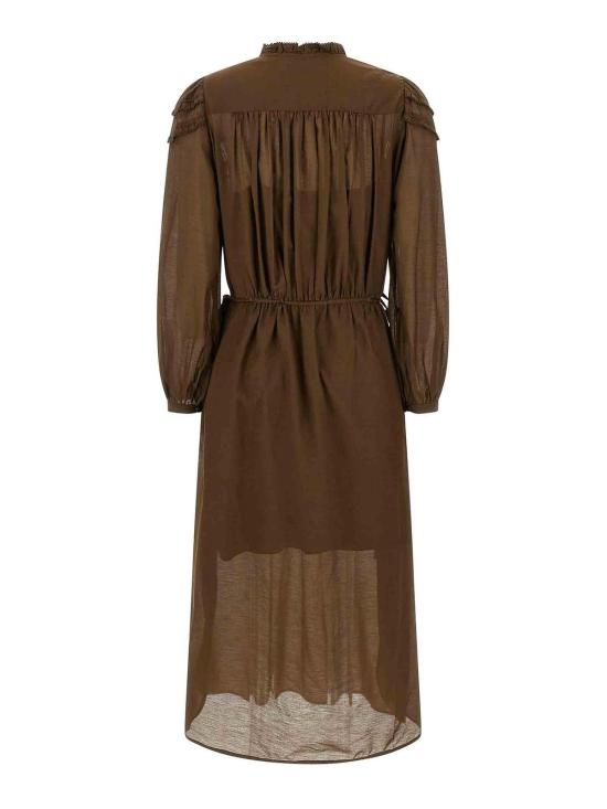  이자벨마랑에뚜왈 미디 스커트 RO0832FBB3J04E67DK Green - ISABEL MARANT ETOILE