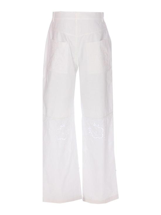  마린세르 스트레이트 팬츠 UPA056AWH10 White - MARINE SERRE