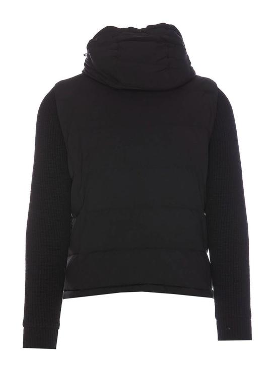  무레르 포스콜로 KNM 패디드 봄버 니트 자켓  FOSCOLOKNMU0001 Black - MOORER