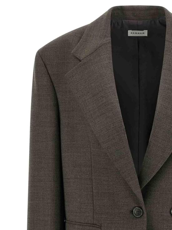  파로쉬 수트 자켓 D420326POWO024 Brown - PAROSH