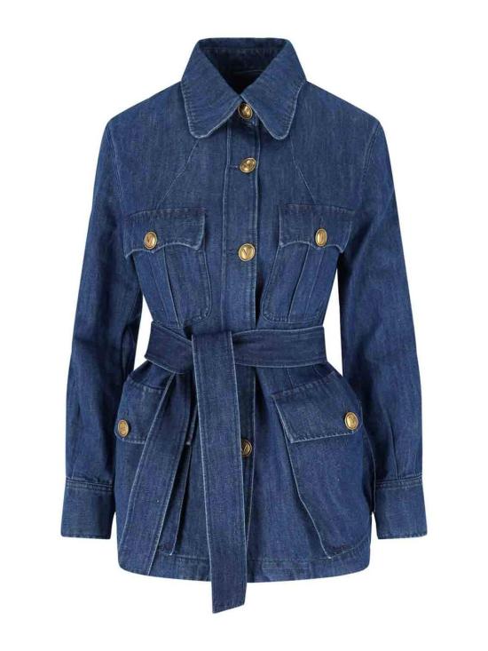  발렌티노 가라바니 데님 팬츠 6B3DC03J94C558 Blue