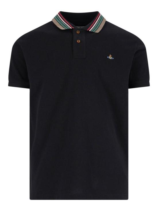  비비안웨스트우드 폴로 티셔츠 2H01000PJ0009N401 Black