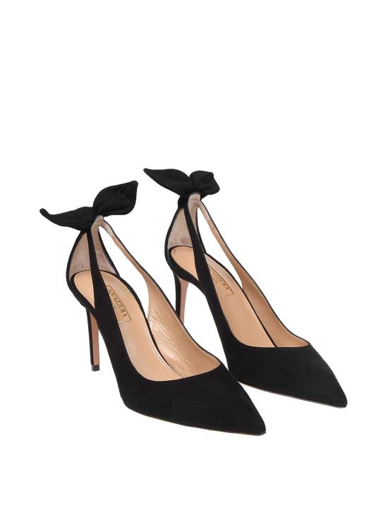 26SS 아쿠아주라 보타이 85mm 힐/펌프스 DENMIDP0SUE000 Black - AQUAZZURA