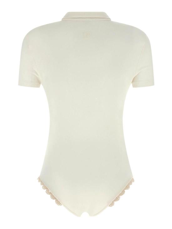 26FW 마그다뷰트림 폴로 티셔츠 205725CREAM White - MAGDA BUTRYM