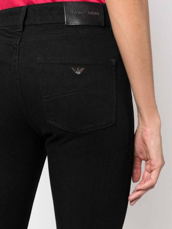 26FW 엠포리오 아르마니 스트레이트 팬츠 8N2J182DL1Z0005 BLACK - EMPORIO ARMANI