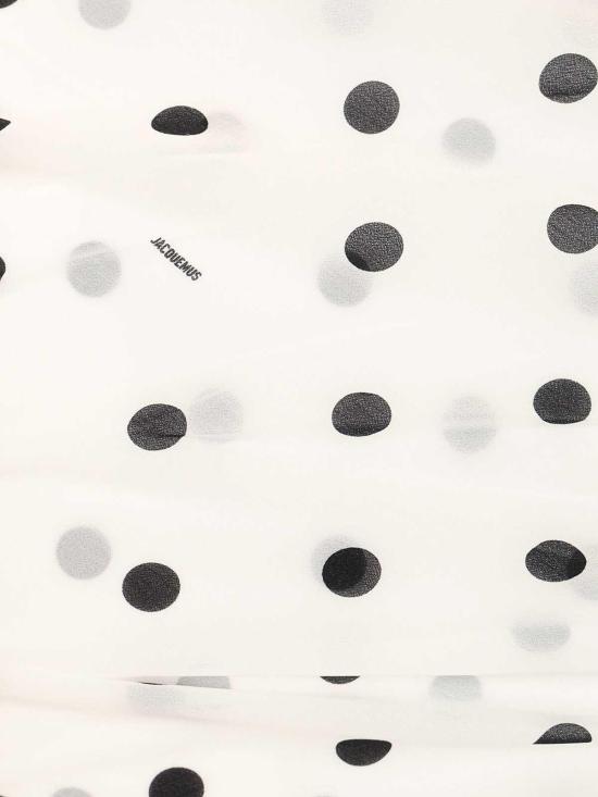  자크뮈스 롱 원피스 25E251DR23717809BT White - JACQUEMUS