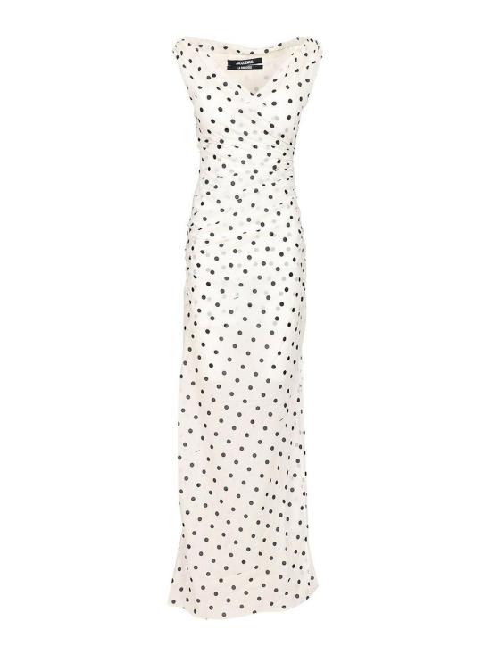  자크뮈스 롱 원피스 25E251DR23717809BT White