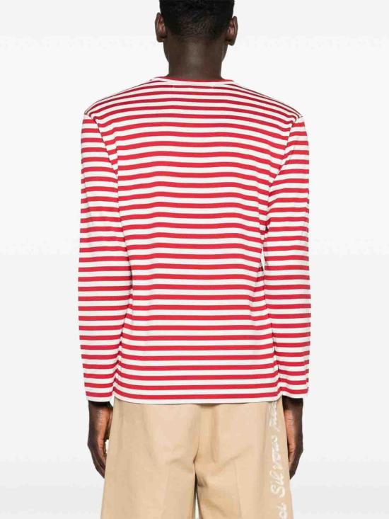  꼼데가르송 반팔 티셔츠 AXT164D4 Red - COMME DES GARCONS
