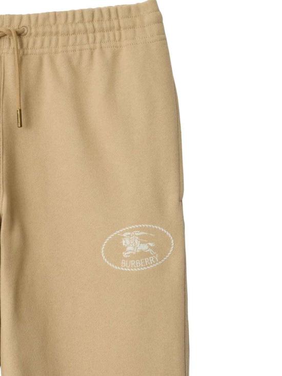  버버리 코튼 조깅 팬츠 8111678 Beige - BURBERRY