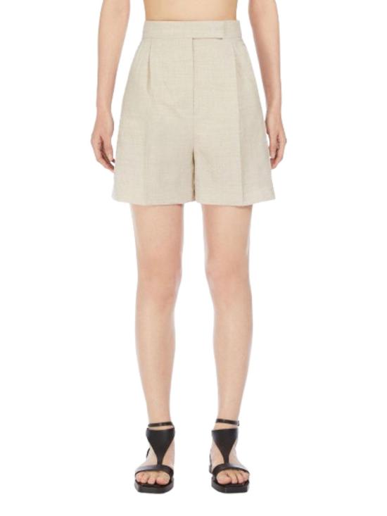 25SS 막스마라 숏팬츠 ABISSO123425111410336001 Beige - MAX MARA