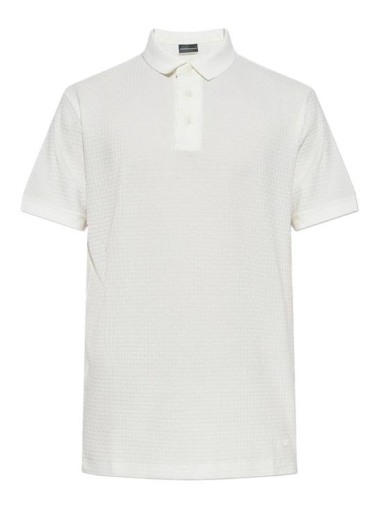 25FW 엠포리오 아르마니 폴로 티셔츠 EM003012AF10762F0135 White