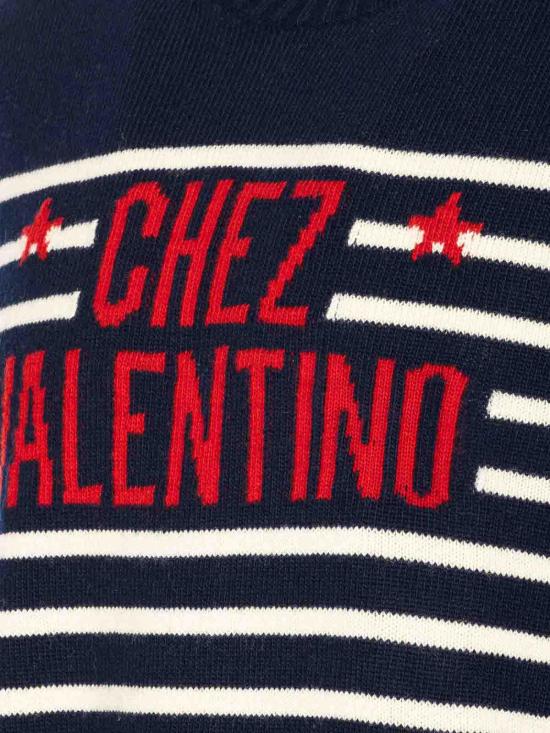 25FW 발렌티노 가라바니 스웨터 KC34WB1WDYB Blue - VALENTINO GARAVANI