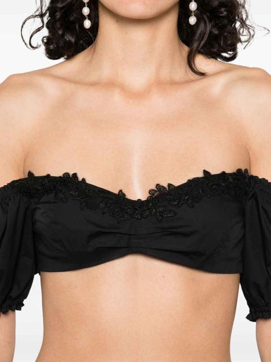 25SS 에르마노 설비노 민소매 티셔츠 D464L611OVZ95708 Black - ERMANNO SCERVINO