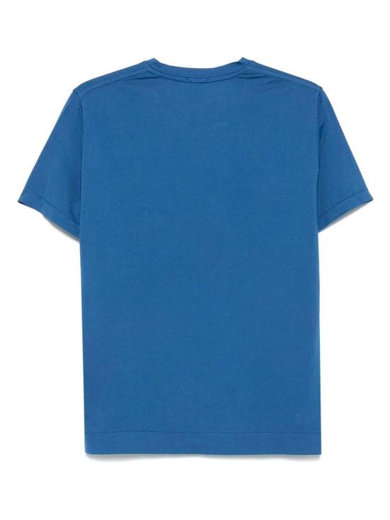 25SS 피나모레 반팔 티셔츠 POSITANO183 Blue - FINAMORE
