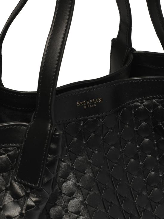 26SS 세라피안 토트백 SRMOSWLL684532A001 Black - SERAPIAN