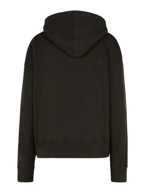 25SS 이자벨마랑 실라 로고 후드 티셔츠 SW0102FAA2M41I02FK Black - ISABEL MARANT