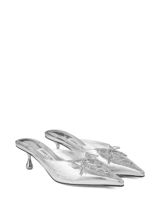 25FW 지미추 뮬/슬리퍼 SCARLETTMULE50BYKSILVER Silver - JIMMY CHOO