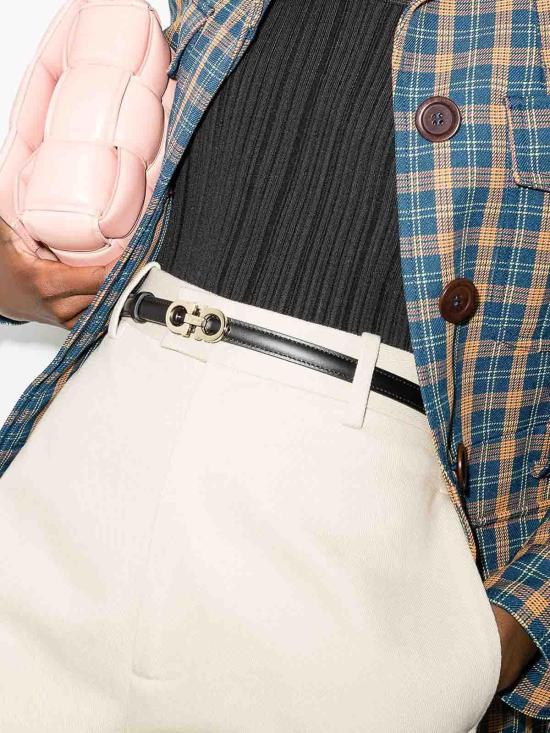 26SS 살바토레 페라가모 레귤러 벨트 23B224675180193 Black - SALVATORE FERRAGAMO