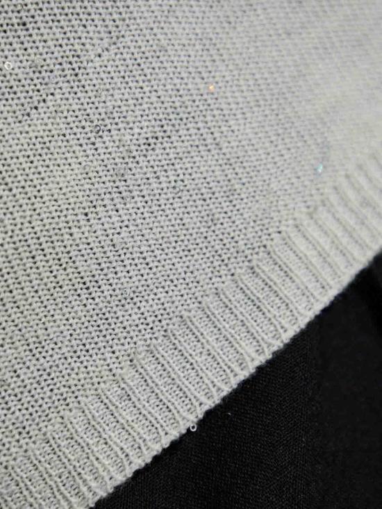 25FW 파비아나 필리피 스팽글 디테일 울 스웨터 MAD215F088L5570142 White - FABIANA FILIPPI