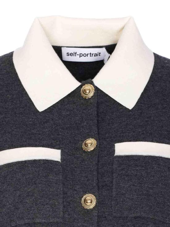  셀프 포트레이트 가디건 048CGREY Grey - SELF PORTRAIT