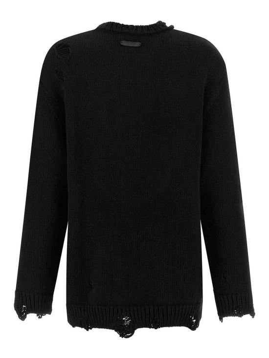 25FW 모스키노 스웨터 092254050555 Black - MOSCHINO