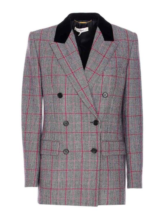 25FW 끌로에 수트 자켓 25AVE64097905 Grey