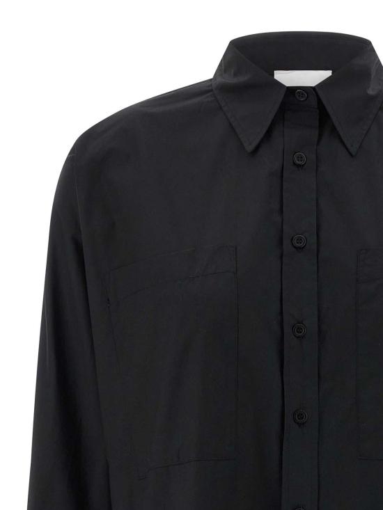 25FW 누드 셔츠 1103W2567709 Black - NUDE