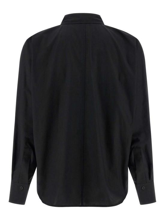 25FW 누드 셔츠 1103W2567709 Black - NUDE