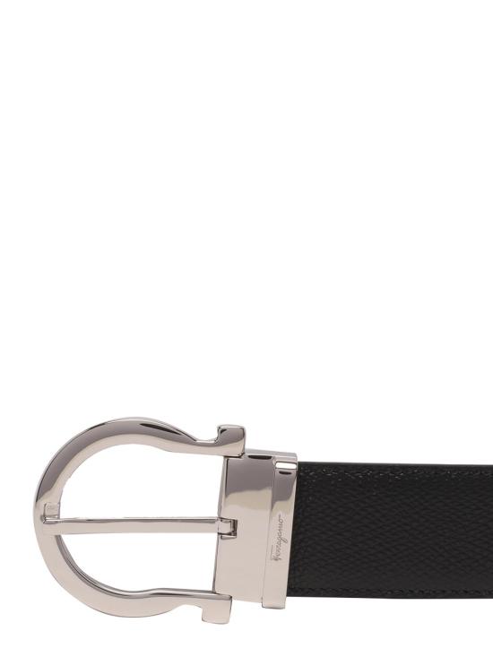 26SS 살바토레 페라가모 가죽 벨트 675140679781NERO Black - SALVATORE FERRAGAMO
