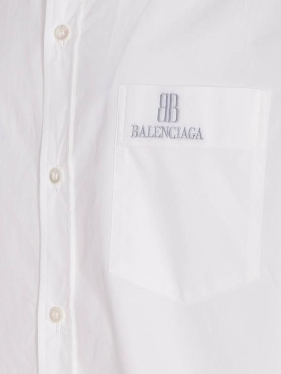 25FW 발렌시아가 셔츠 839260TRM289000 White - BALENCIAGA