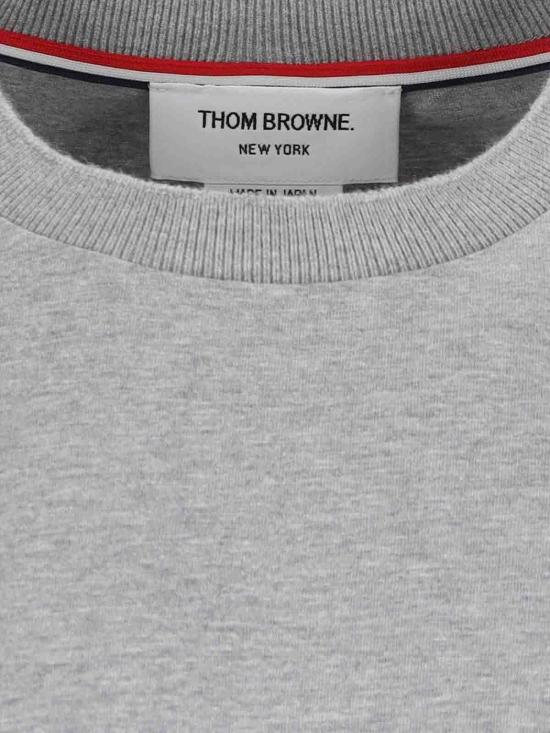 25FW 톰브라운 반팔 티셔츠 MJS288A00042055 Grey - THOM BROWNE