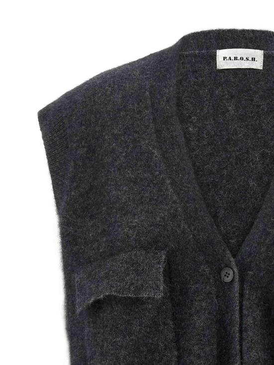  파로쉬 베스트 D500724LACOON037 Grey - PAROSH