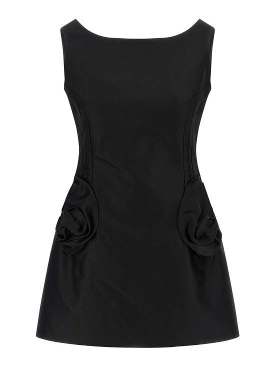 25FW 마그다뷰트림 미디 스커트 127725BLACK Black