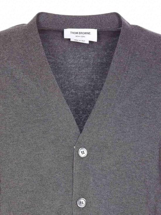  톰브라운 가디건 MKC581AY3043035 Grey - THOM BROWNE