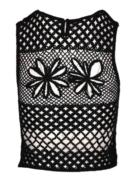  핑코 민소매 티셔츠 104733A2FFZ99 Black - PINKO