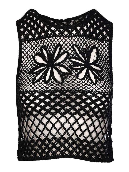  핑코 민소매 티셔츠 104733A2FFZ99 Black