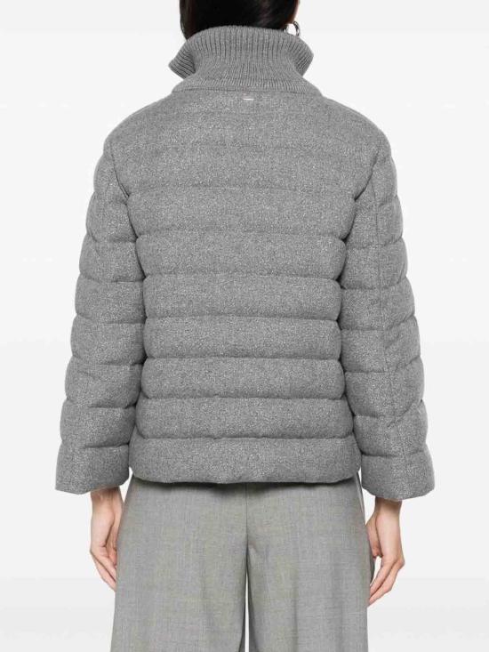  에르노 루센트 캐시미어 울 리조트 케이프 PI00136DR33444R9406 Light Grey - HERNO