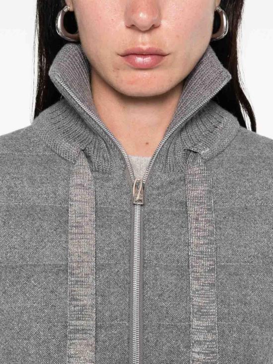  에르노 루센트 캐시미어 울 리조트 케이프 PI00136DR33444R9406 Light Grey - HERNO