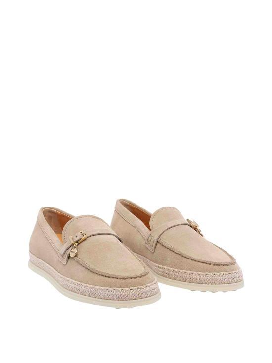 26FW 토즈 미니 버클 스트랩 스웨이드 로퍼 XXW92K0JK50RE0S812 BEIGE - TODS