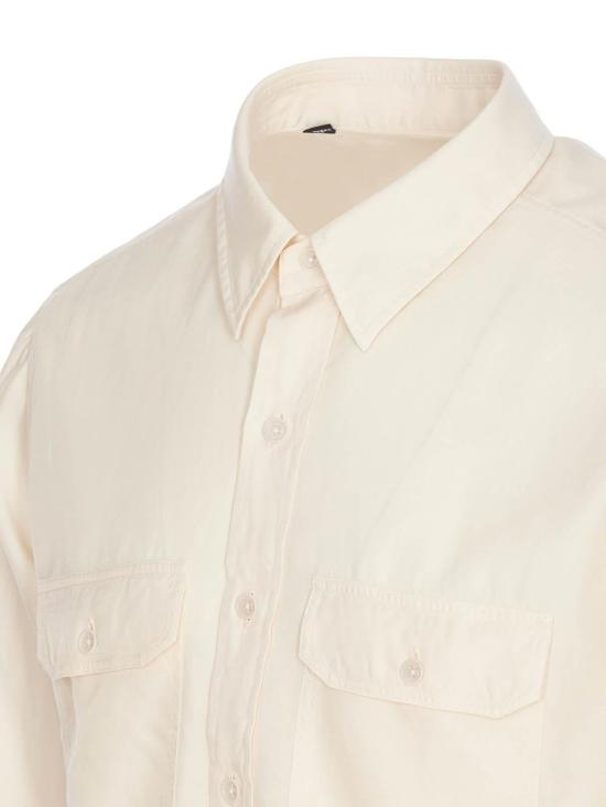  톰포드 긴팔 셔츠 HME001FMG002S24IG082 Beige - TOMFORD