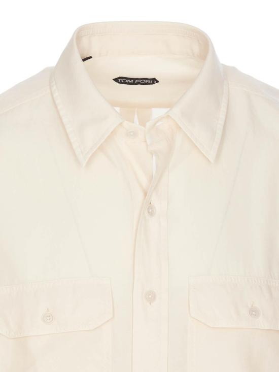  톰포드 긴팔 셔츠 HME001FMG002S24IG082 Beige - TOMFORD