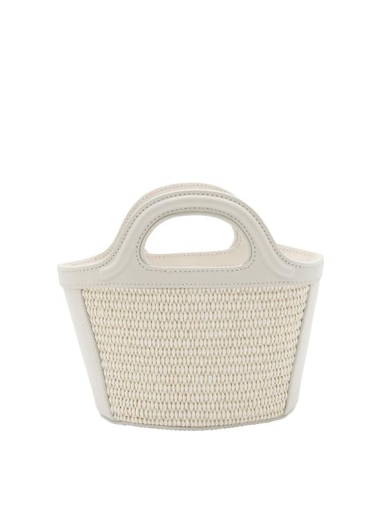 26SS 마르니 레더 & 라피아 트로피컬리아 마이크로백 BMMP0067Q0P386000W12 - MARNI