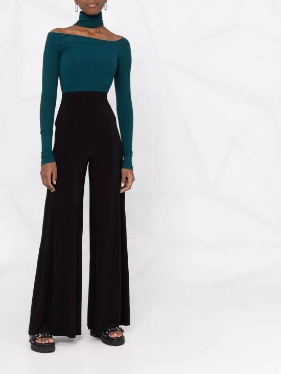 26FW 노마카말리 팔라초 팬츠 KK2277PL112001 Black - NORMA KAMALI