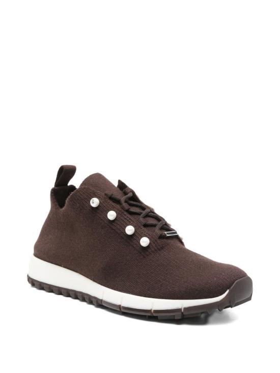 25FW 지미추 스니커즈 VELESPZGCHOCOLATE Brown - JIMMY CHOO