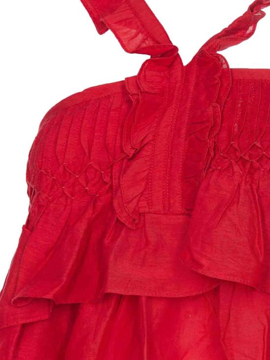  이자벨마랑에뚜왈 민소매 티셔츠 HT0602FAB3J04E70RD Red - ISABEL MARANT ETOILE