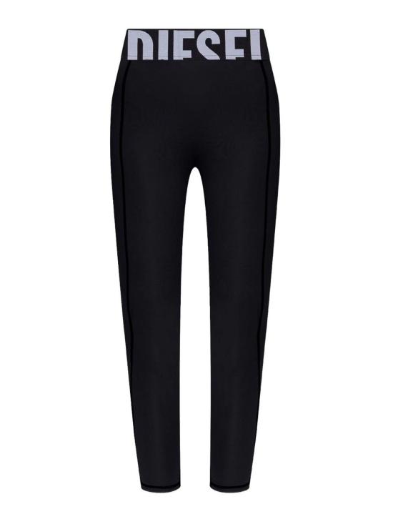 25FW 디젤 애들라인-D-팝 레깅스 A182790PLAR9XX Black