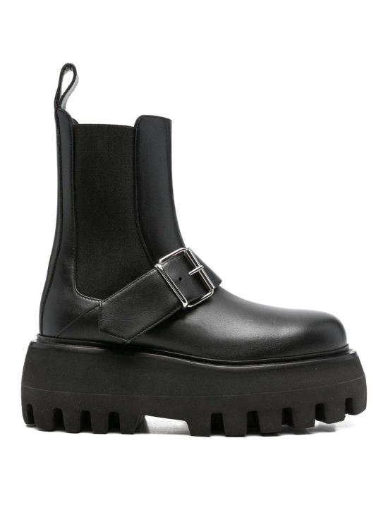 25FW 알렉산더 맥퀸 부츠 847956WHAEX1000 Black