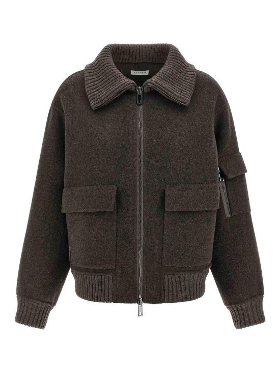  파로쉬 자켓 D431747LEAK25886 Brown