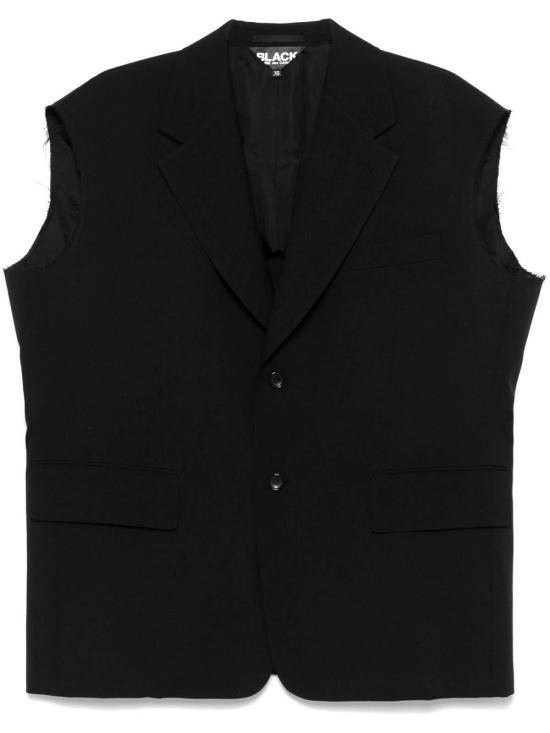 25SS 꼼데가르송 베스트 1OJ0120521 Black - COMME DES GARCONS