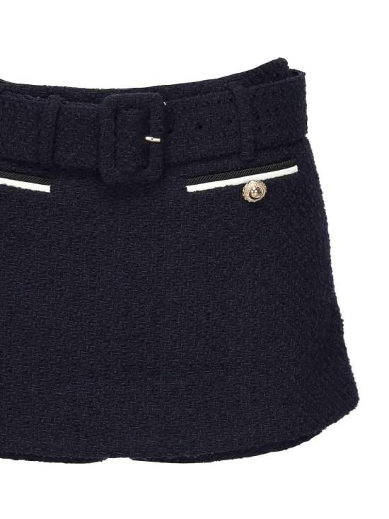  셀프 포트레이트 숏팬츠 PF25034SBL Blue - SELF PORTRAIT